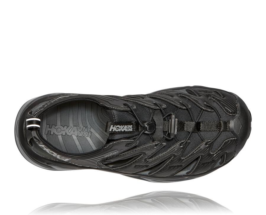 Hoka One One Sandals Mens Black - Hopara - 60324LWQB